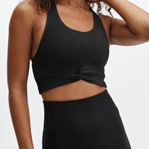 Fabletics Cloud seamless knitted midi bra